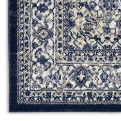 Alternative view of Nourison Cyrus CYR01 Ivory Navy Area Rug