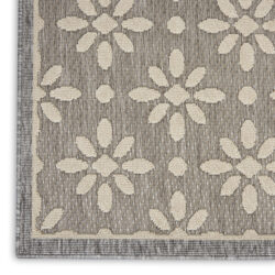 Alternative view of Nourison Cozumel CZM03 Grey Area Rug