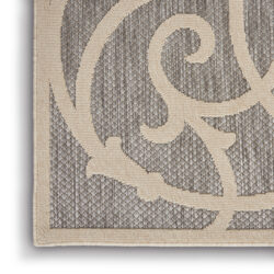 Alternative view of Nourison Cozumel CZM04 Grey Area Rug
