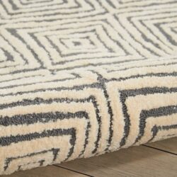 Alternative view of Nourison Deco Mod DEC01 Grey Ivory Area Rug