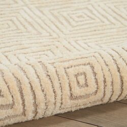 Alternative view of Nourison Deco Mod DEC01 Taupe/Ivory Area Rug
