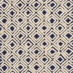 Nourison Deco Mod DEC02 Navy Ivory Area Rug