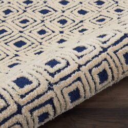 Alternative view of Nourison Deco Mod DEC02 Navy Ivory Area Rug