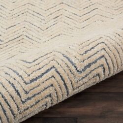 Alternative view of Nourison Deco Mod DEC03 Light Blue Ivory Area Rug