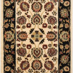 Nourison Delano DEL01 Ivory Black Area Rug