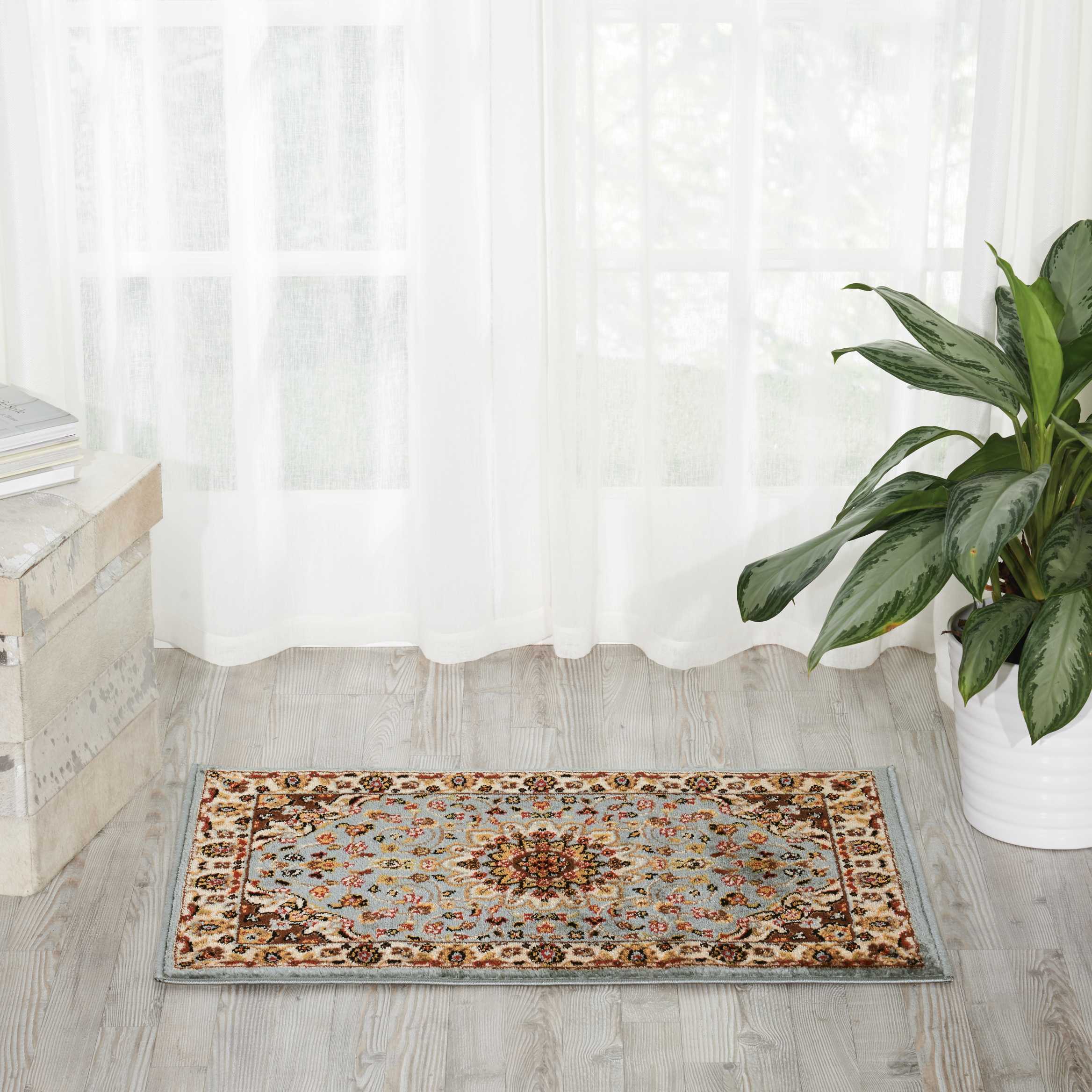 Nourison Delano DEL04 Blue Area Rug - Image 3