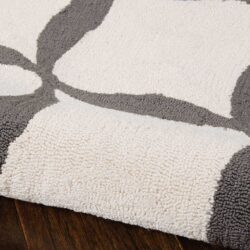 Alternative view of Nourison Decor DER06 White/Light Grey Area Rug