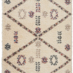 Nourison Denmark Shag DNK01 Ivory Area Rug