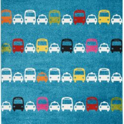 Nourison Miles DS200 Blue Area Rug