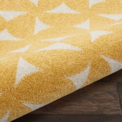 Alternative view of Nourison Harper DS301 Yellow Area Rug