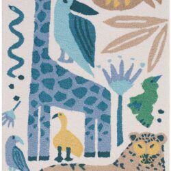 Nourison Bailey DS400 Blue Area Rug