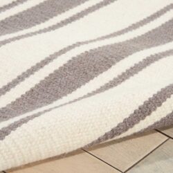 Alternative view of Nourison Rio Vista DST01 Ivory/Grey Area Rug