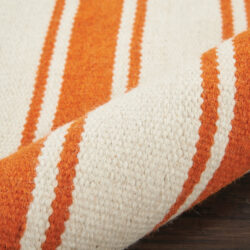 Alternative view of Nourison Rio Vista DST01 Ivory/Orange Area Rug