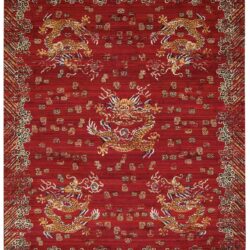 Barclay Butera Dynasty DYN04 Oxblood Area Rug