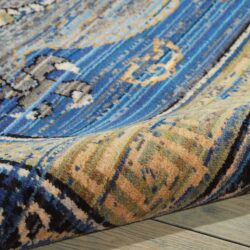 Alternative view of Barclay Butera Dynasty DYN06 Azure Blue Area Rug