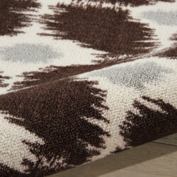 Alternative view of Nourison Enhance EN199 Brown Area Rug