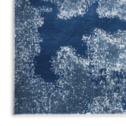 Alternative view of Nourison Etchings ETC03 Blue Area Rug