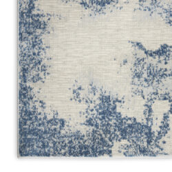 Alternative view of Nourison Etchings ETC03 Ivory/Light Blue Area Rug