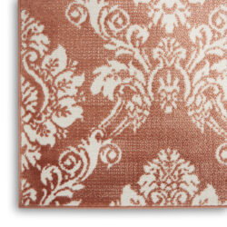 Alternative view of Nourison Elation ETN03 Brick Ivory Area Rug