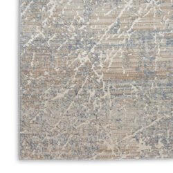 Alternative view of Nourison Exhale EXL02 Beige Blue Area Rug