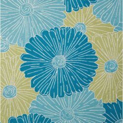 Nourison Fantasy FA25 Seafoam Area Rug