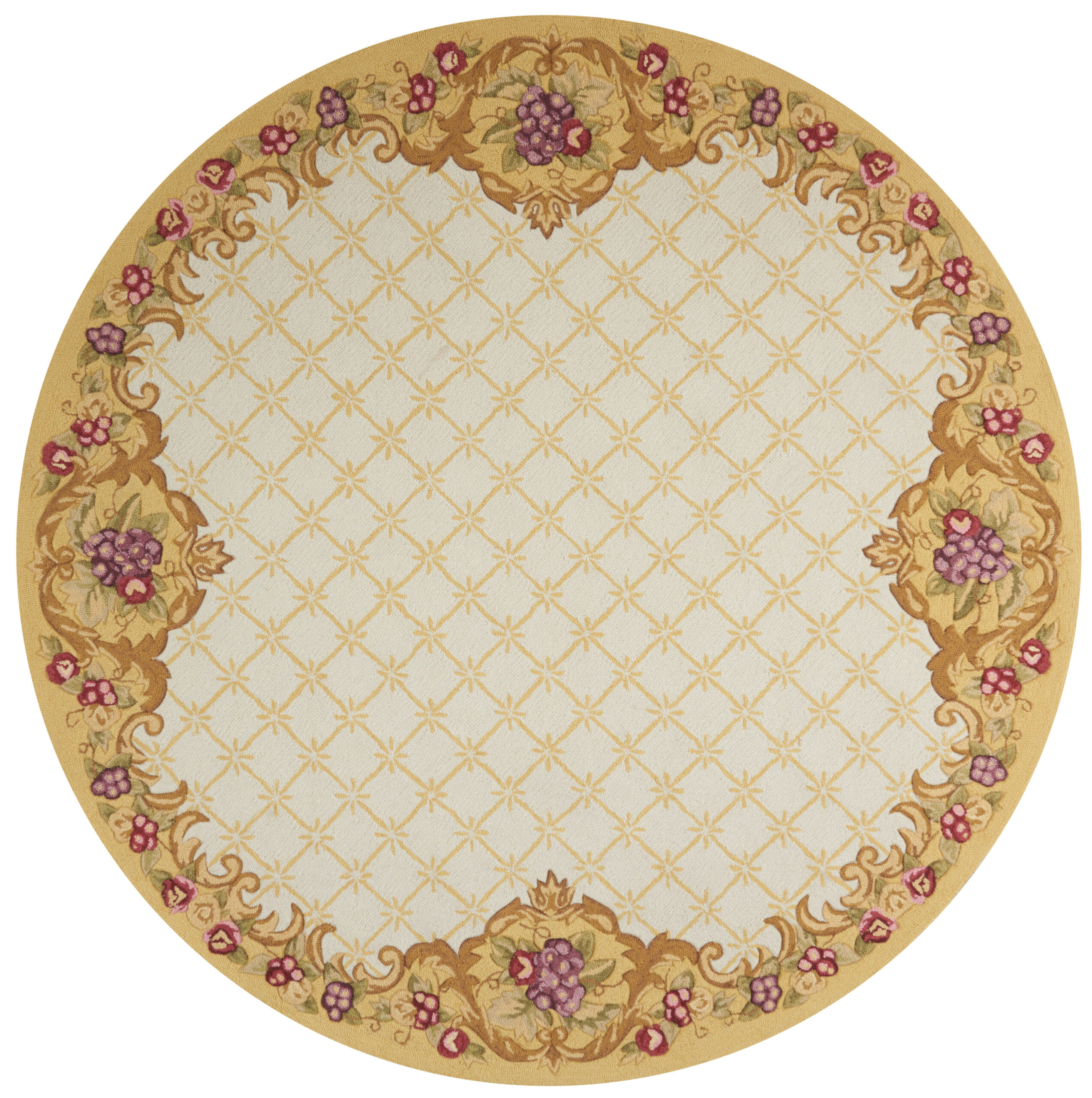 Nourison Fantasy FATC1 Ivory Area Rug