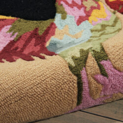 Alternative view of Nourison Fantasy FATC2 Black Area Rug