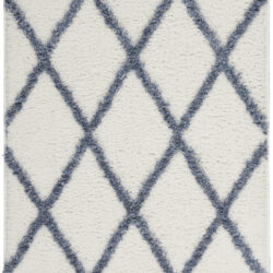 Nourison Feather Soft FEA01 Ivory Blue Area Rug