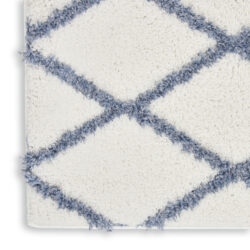 Alternative view of Nourison Feather Soft FEA01 Ivory Blue Area Rug