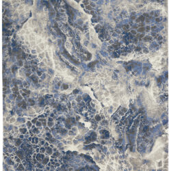 Calvin Klein Gradient GDT06 Blue Grey Area Rug