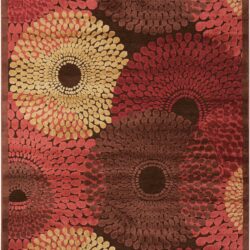 Nourison Graphic Illusions GIL04 Brown Area Rug