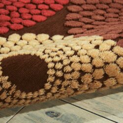 Alternative view of Nourison Graphic Illusions GIL04 Brown Area Rug