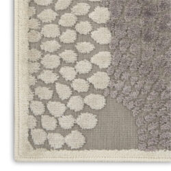 Alternative view of Nourison Graphic Illusions GIL04 Grey Area Rug