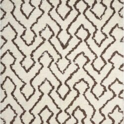 Nourison Galway GLW03 Ivory/Chocolate Area Rug