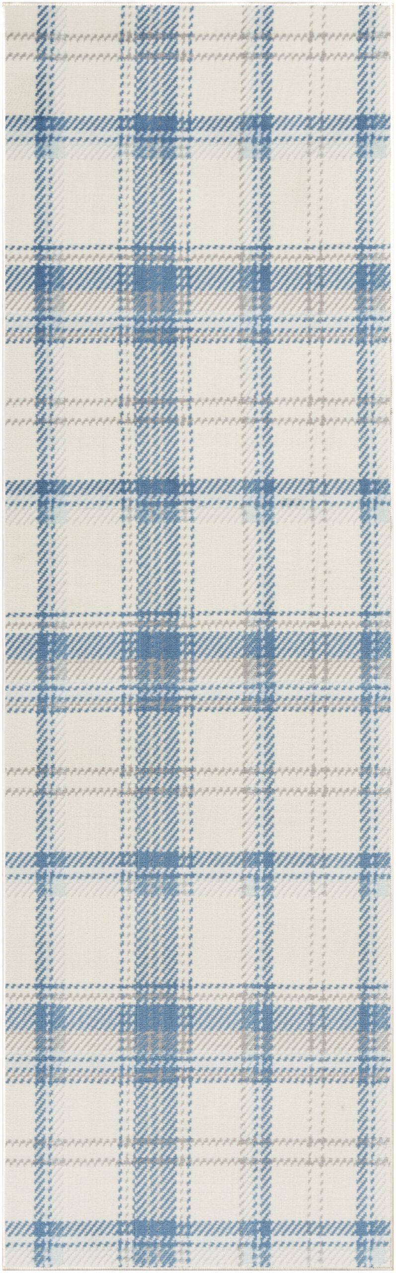 Nourison Grafix GRF03 Ivory Blue Area Rug