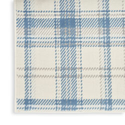 Alternative view of Nourison Grafix GRF03 Ivory Blue Area Rug