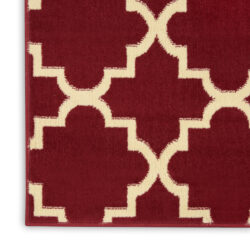 Alternative view of Nourison Grafix GRF08 Red Area Rug