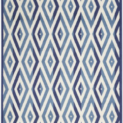 Nourison Grafix GRF18 White Blue Area Rug