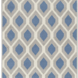 Nourison Grafix GRF22 Blue Area Rug