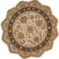 Nourison Heritage Hall HE19 Beige Area Rug