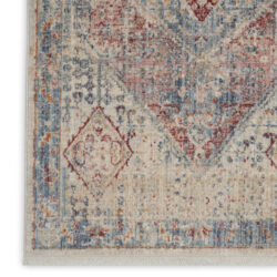 Alternative view of Nourison Homestead HMS03 Blue Grey Area Rug