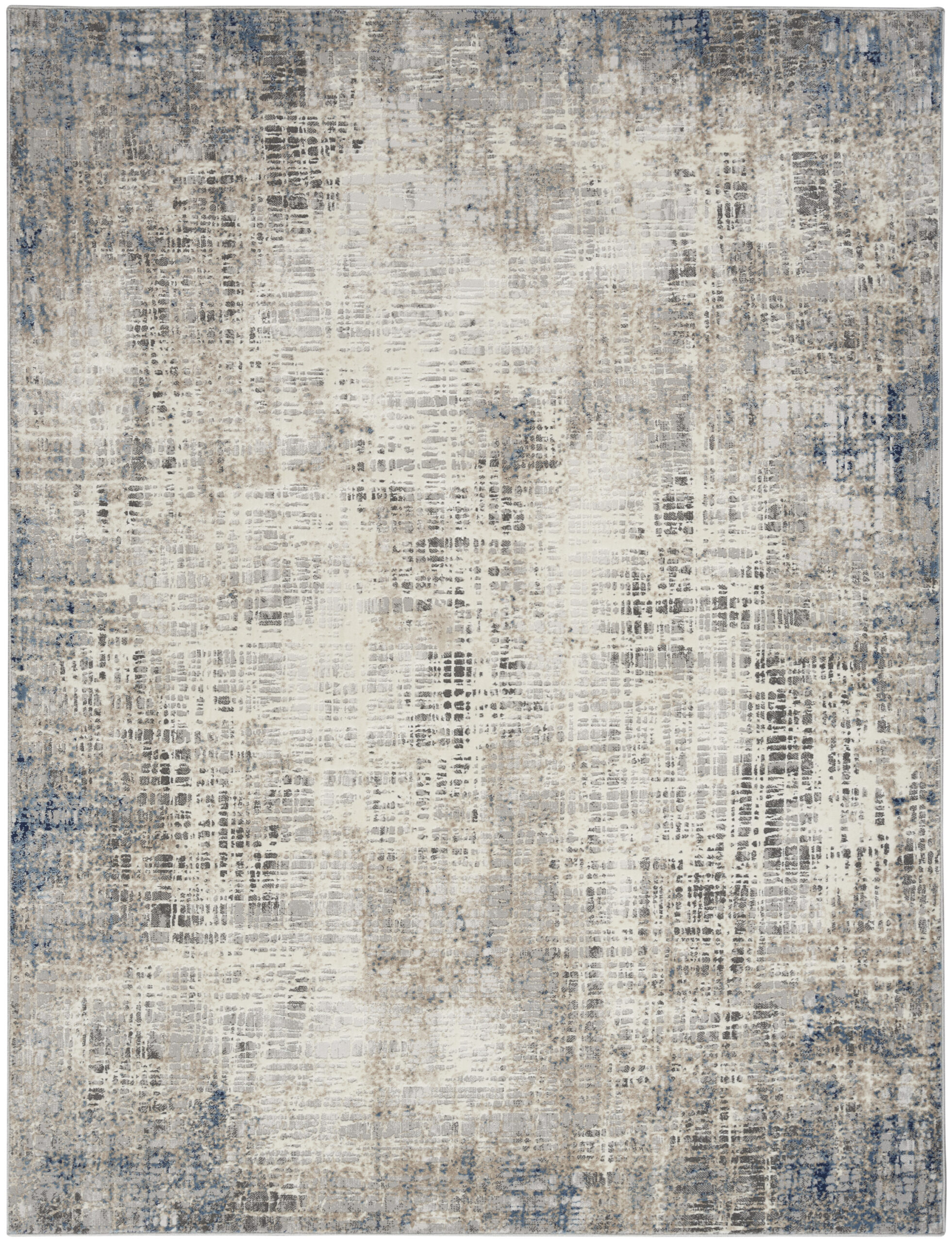 Calvin Klein CK022 Infinity IFN01 Blue Multicolor Area Rug