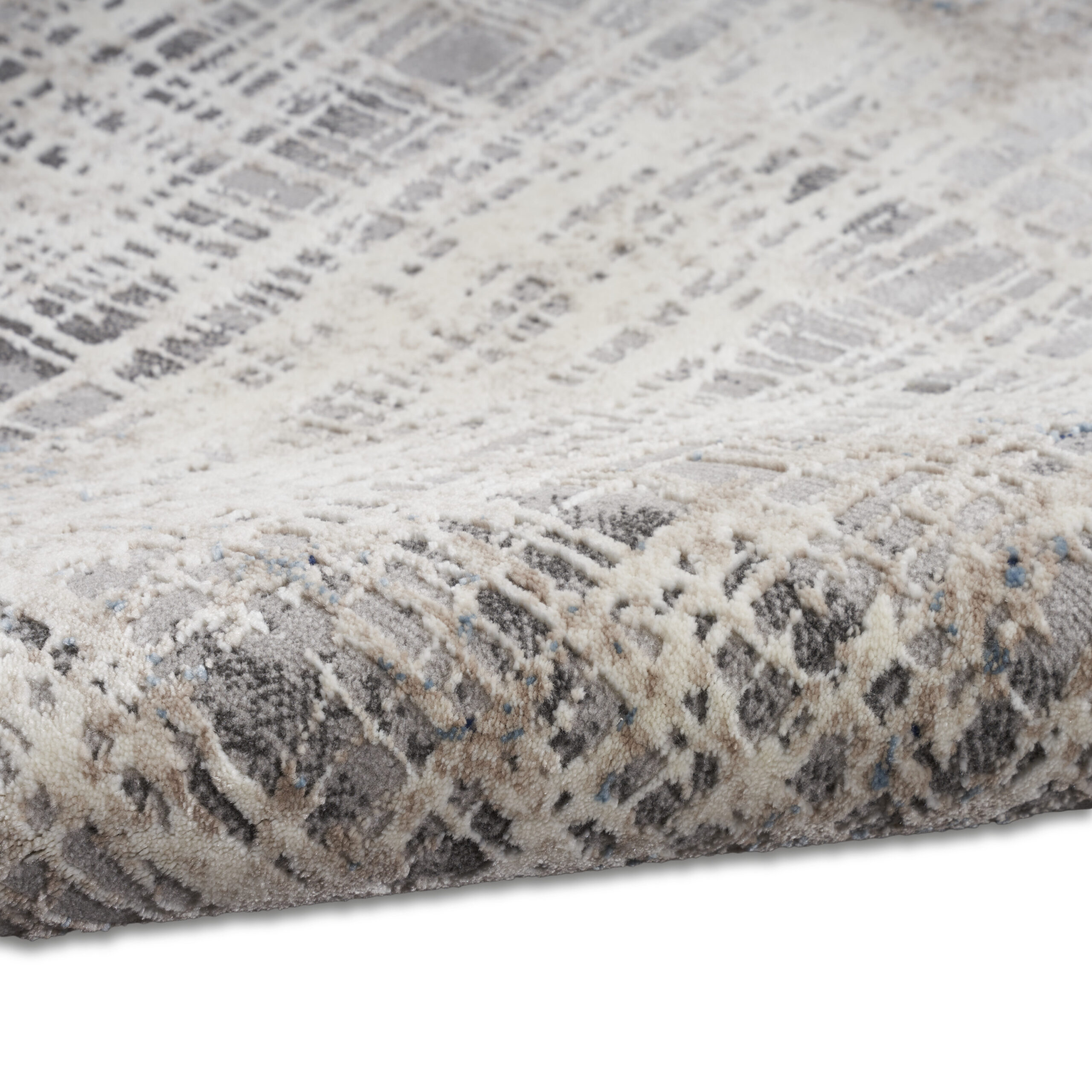 Calvin Klein CK022 Infinity IFN01 Blue Multicolor Area Rug - Image 3