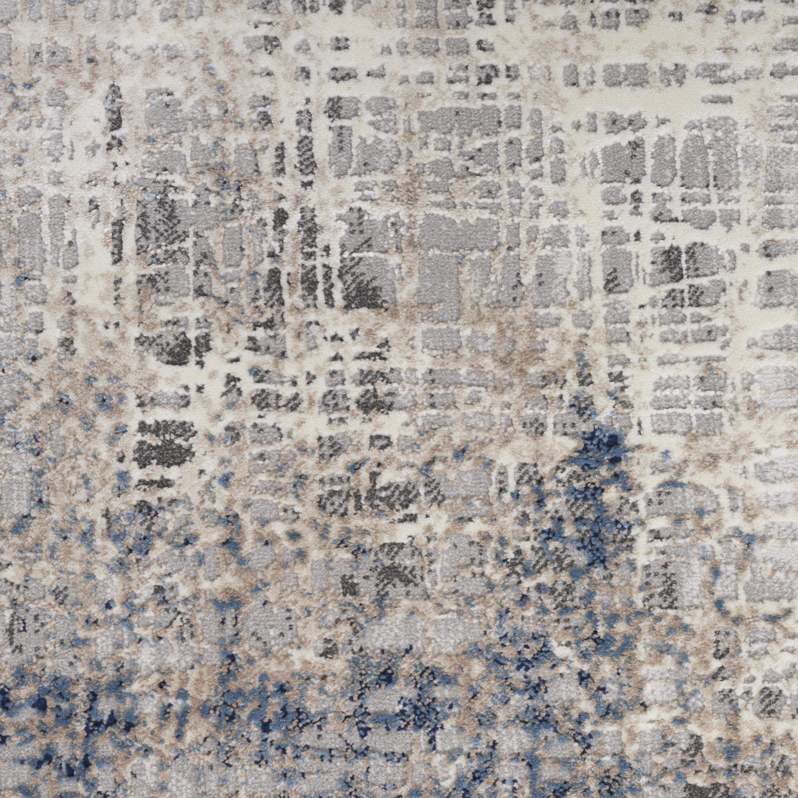 Calvin Klein CK022 Infinity IFN01 Blue Multicolor Area Rug - Image 4