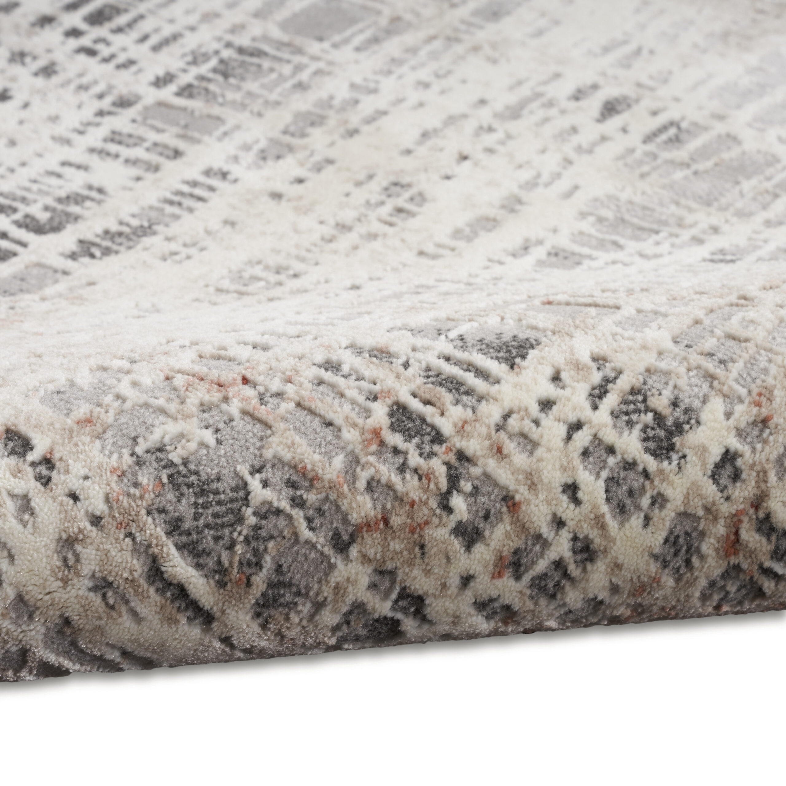 Calvin Klein CK022 Infinity IFN01 Rust Multicolor Area Rug - Image 3