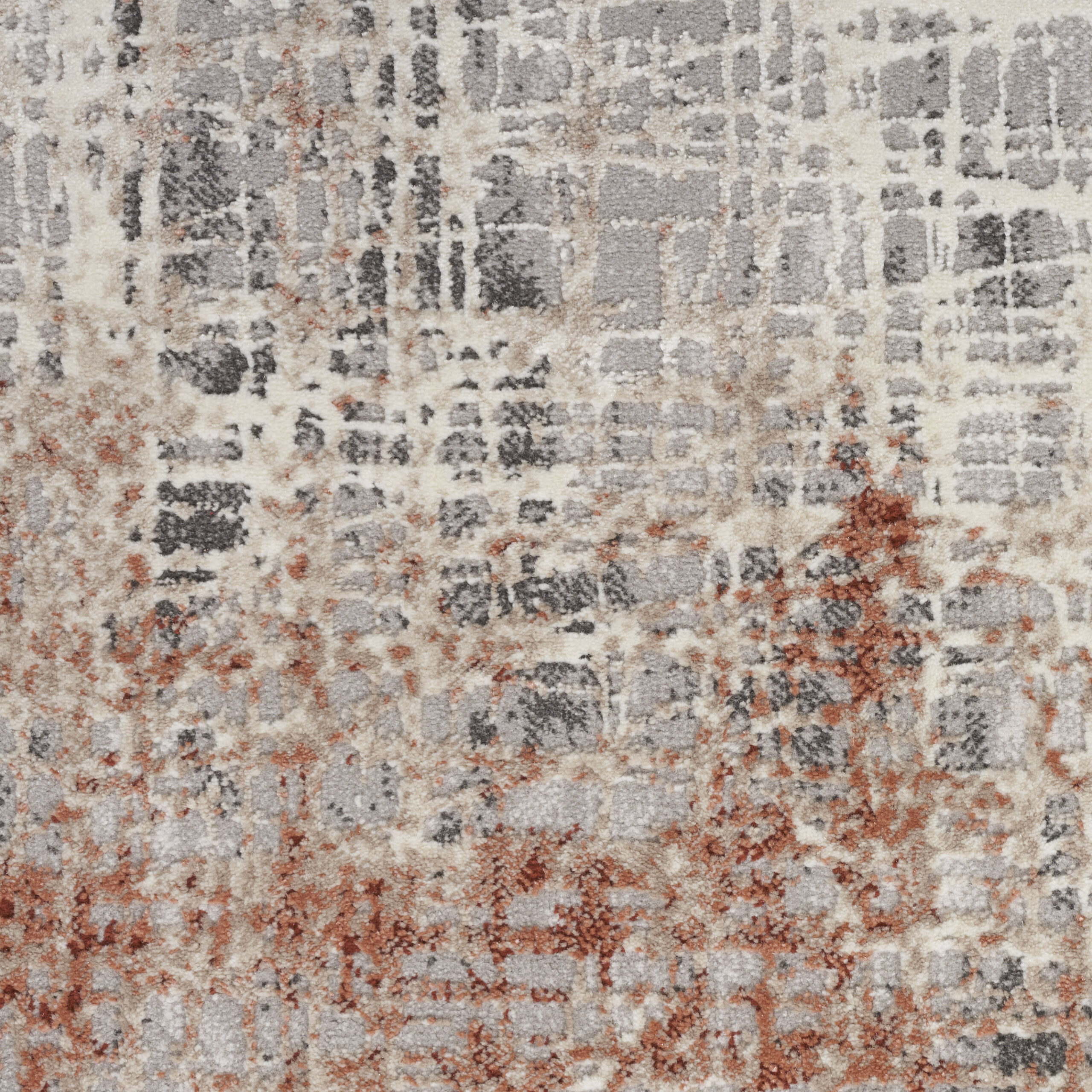 Calvin Klein CK022 Infinity IFN01 Rust Multicolor Area Rug - Image 4