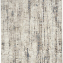 Calvin Klein CK022 Infinity IFN02 Ivory Grey Blue Area Rug