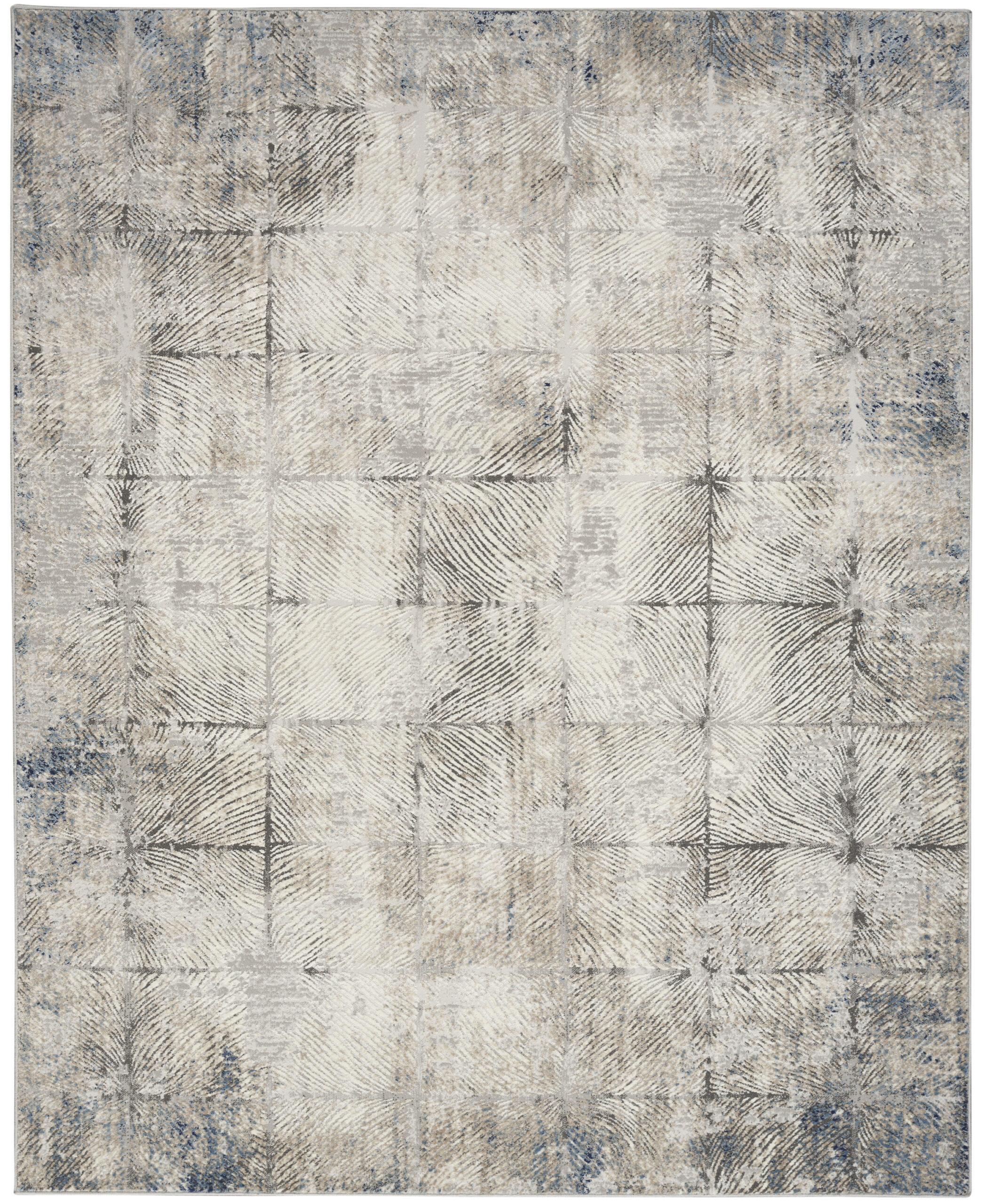 Calvin Klein CK022 Infinity IFN03 Ivory Grey Area Rug