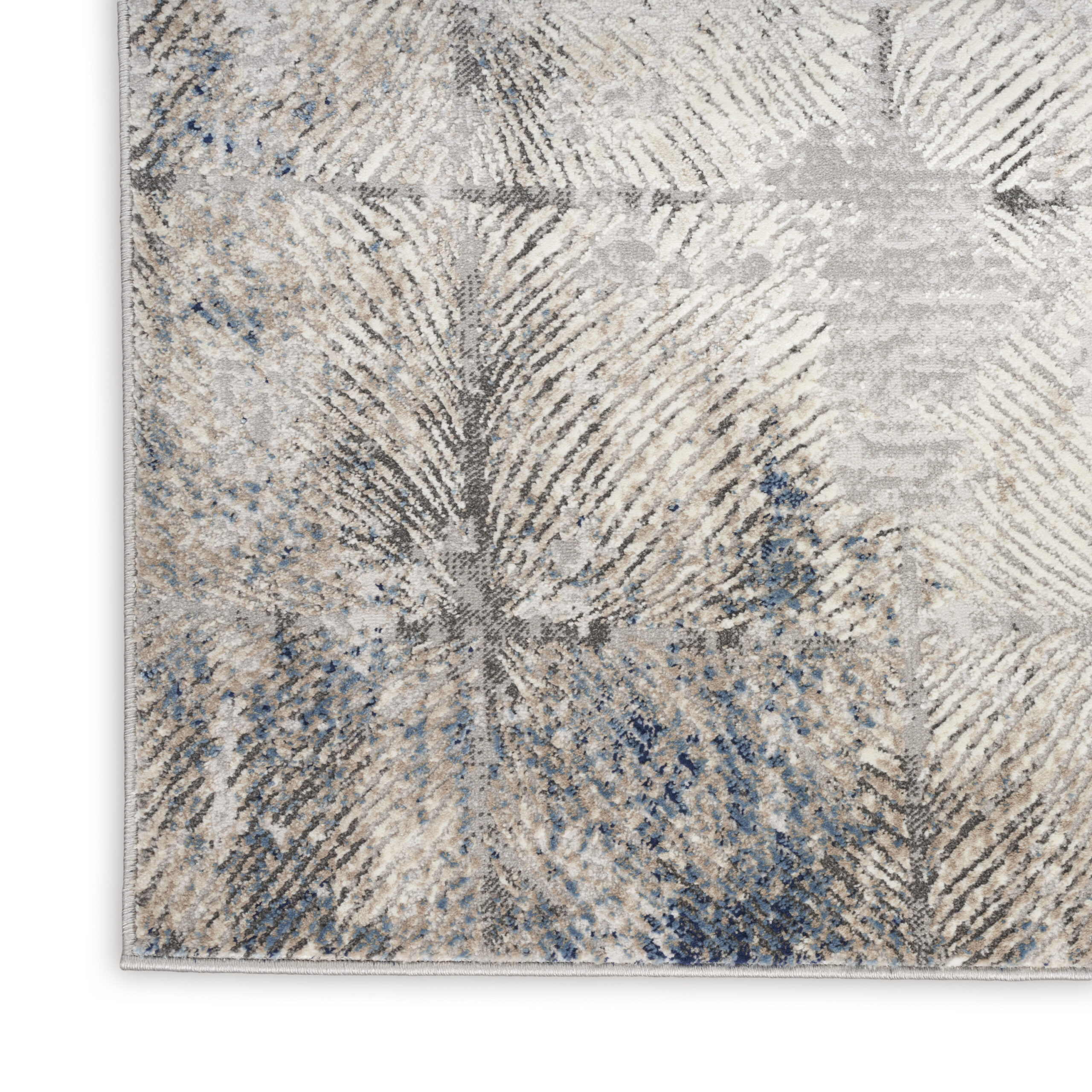 Calvin Klein CK022 Infinity IFN03 Ivory Grey Area Rug - Image 2