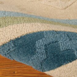 Alternative view of Nourison India House IH84 Blue Green Area Rug